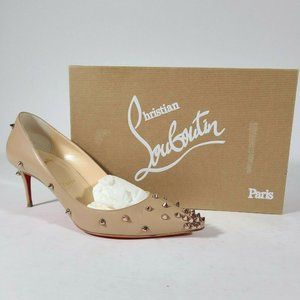 CHRISTIAN LOUBOUTIN Nude Degraspike Stud Pumps